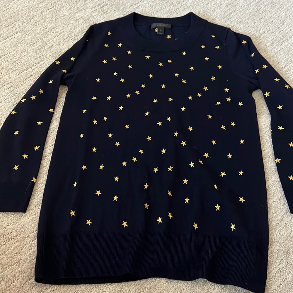 J.Crew light weight 100% marino wool extra soft fitted sweater XS